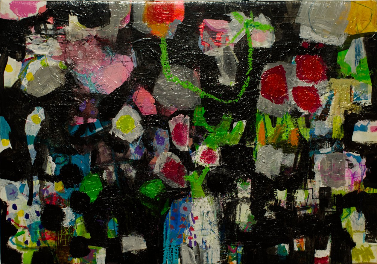 Black Abstraction 4 autorstwa OBOSHI