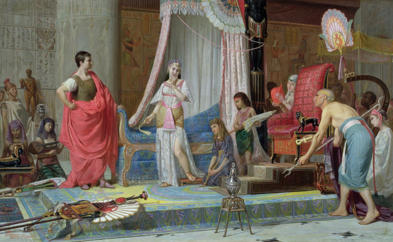 Kleopatra, 1879 autorstwa A. Benini