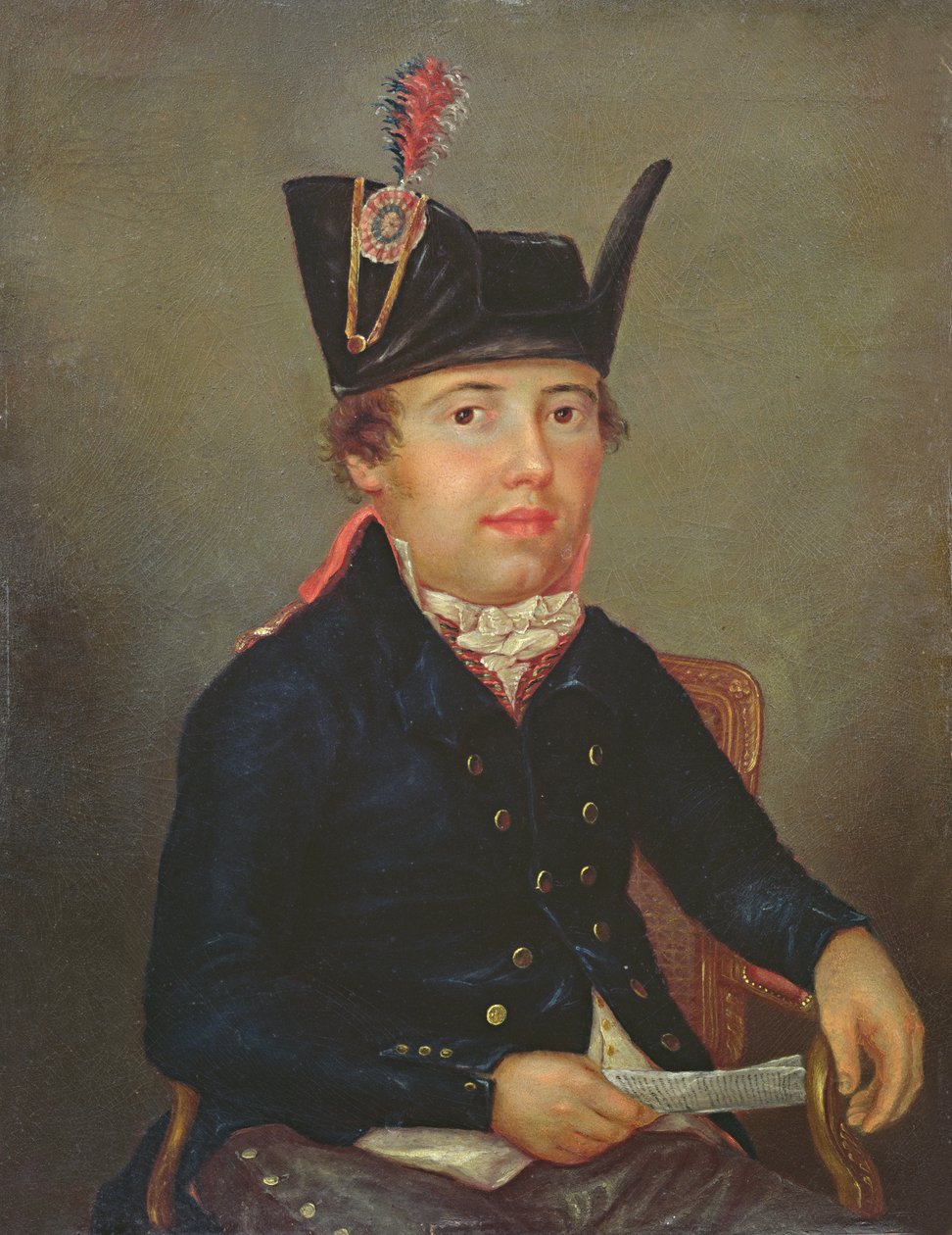 Portret Pierre-François Palloy autorstwa A. Donchery