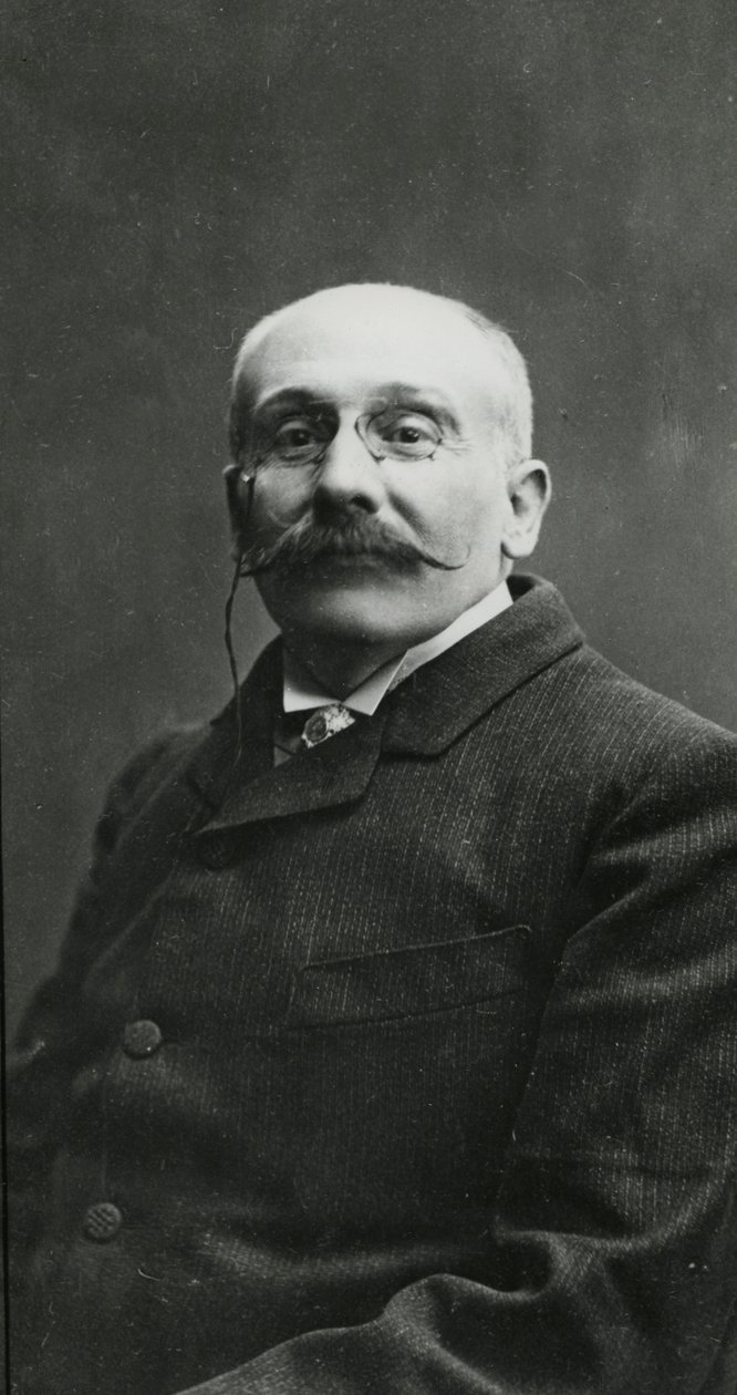 Portret Léona Frapié. autorstwa A. Gerschel