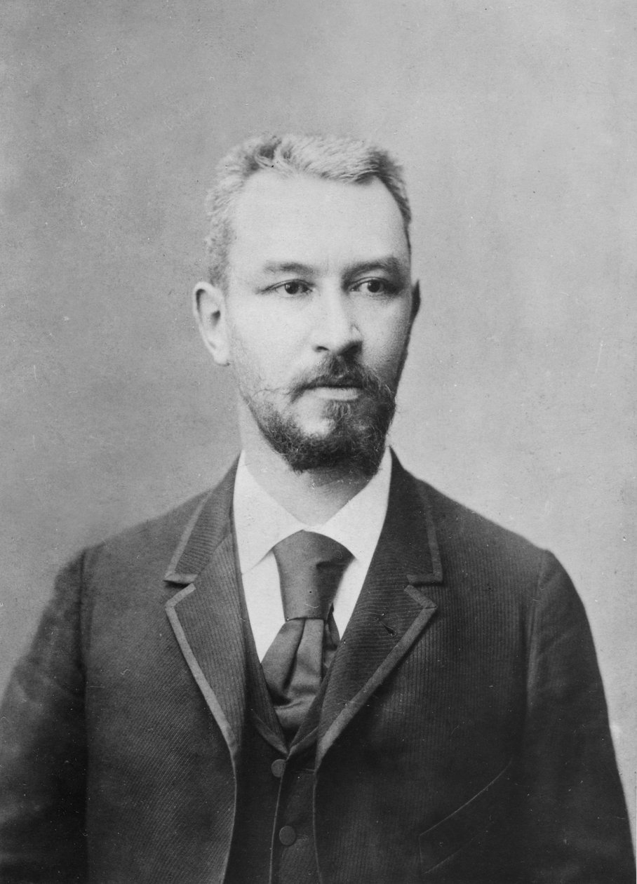 Portret Paula Girarda, ok.1880 autorstwa A. Gerschel