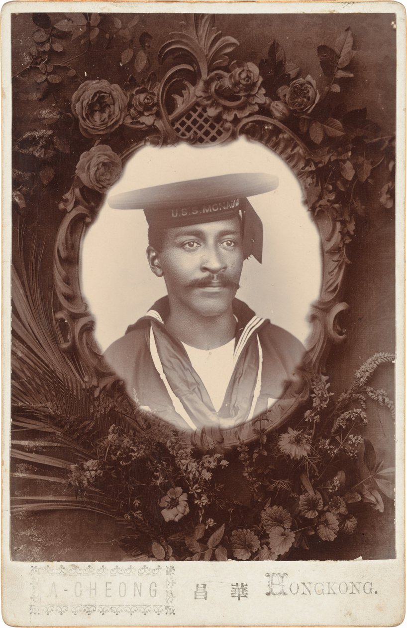 Portret marynarza, 1901-1904 (zdjęcie) autorstwa A Cheong