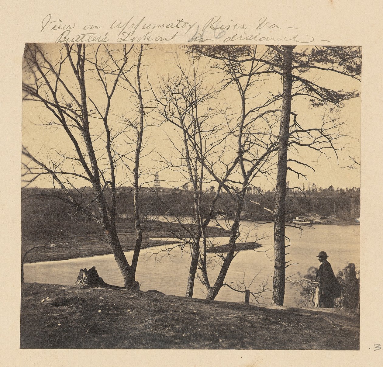 Widok na rzekę Appomattox, Wirginia. Butler
