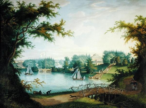 Wielki Kamienny Most i Schody Marienthal, 1803 autorstwa A. Bugreyev