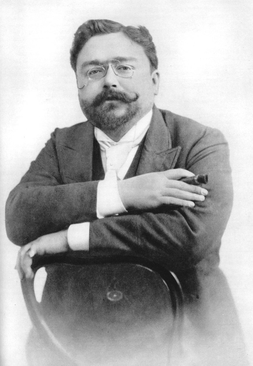 Isaac Albéniz 1860-1909, hiszpański pianista i kompozytor autorstwa A Esplugas