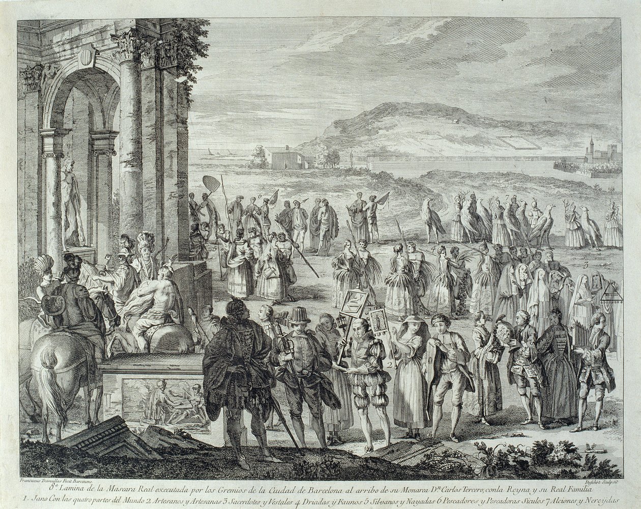 Procesja Janusa, 1764 autorstwa A. J. De Fehrt