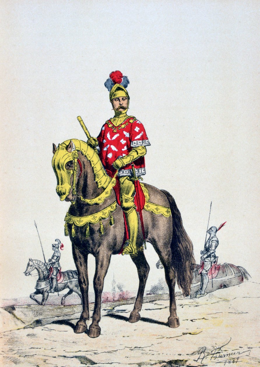 Proboszcz Paryża, XV wiek, 1887 autorstwa A. Lemercier