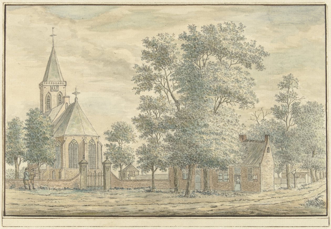 Twarz w Hilversum autorstwa A. Masurel