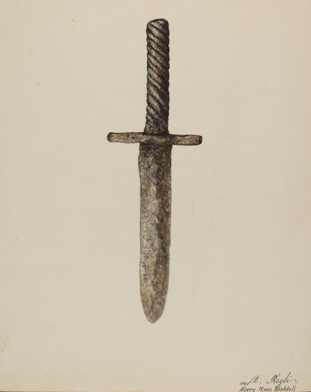 Sztylet autorstwa A. Regli