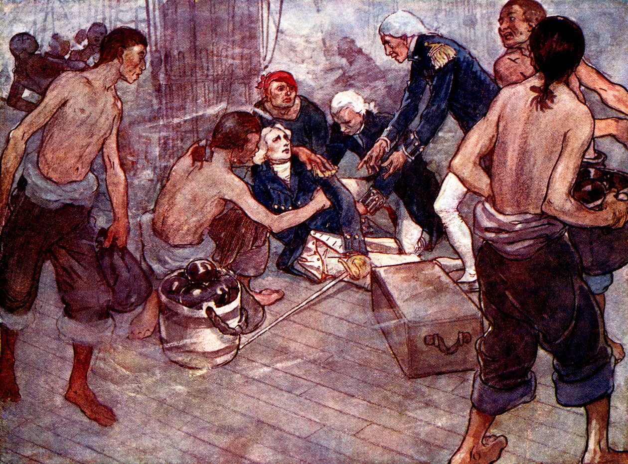 W końcu zrobili dla mnie, Hardy, powiedział Nelson, 1805, 1905. autorstwa A. S. Forrest