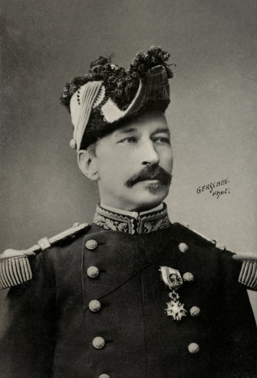 Portret generała Andre Louisa (zdjęcie) autorstwa Aaron Gerschel