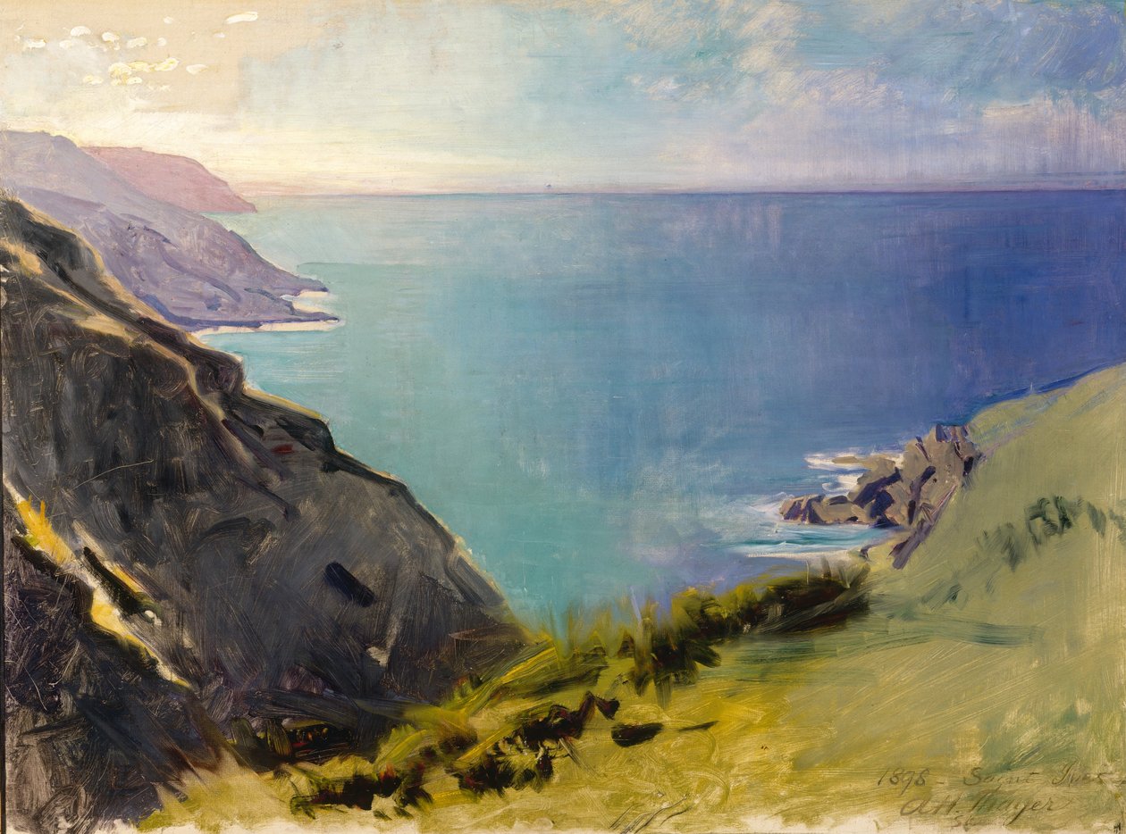 Kornwalijskie przylądki autorstwa Abbott Handerson Thayer
