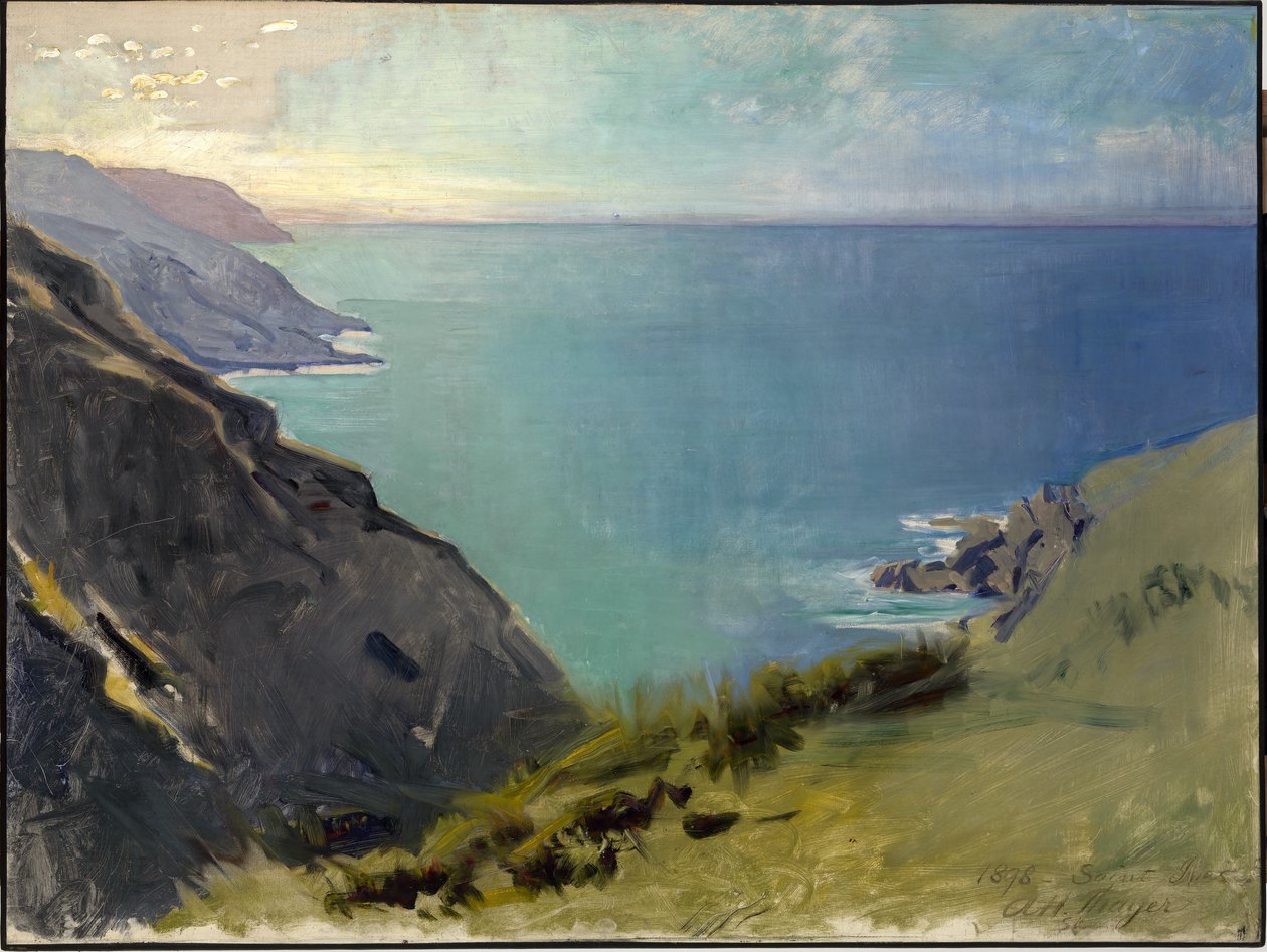 Kornwalijskie przylądki autorstwa Abbott Handerson Thayer