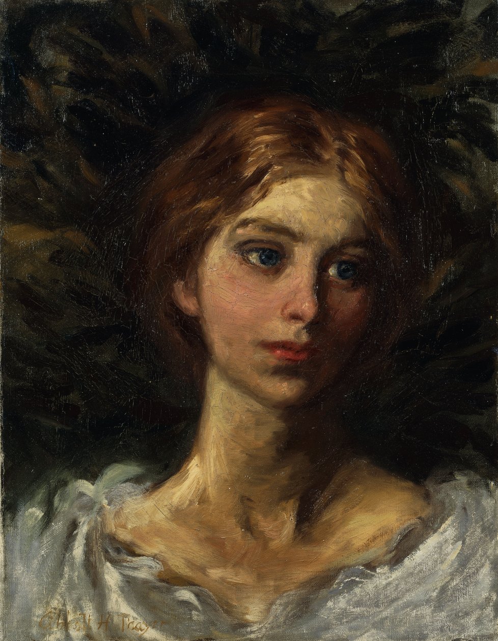 Portret dziewczyny, autorstwa Abbott Handerson Thayer