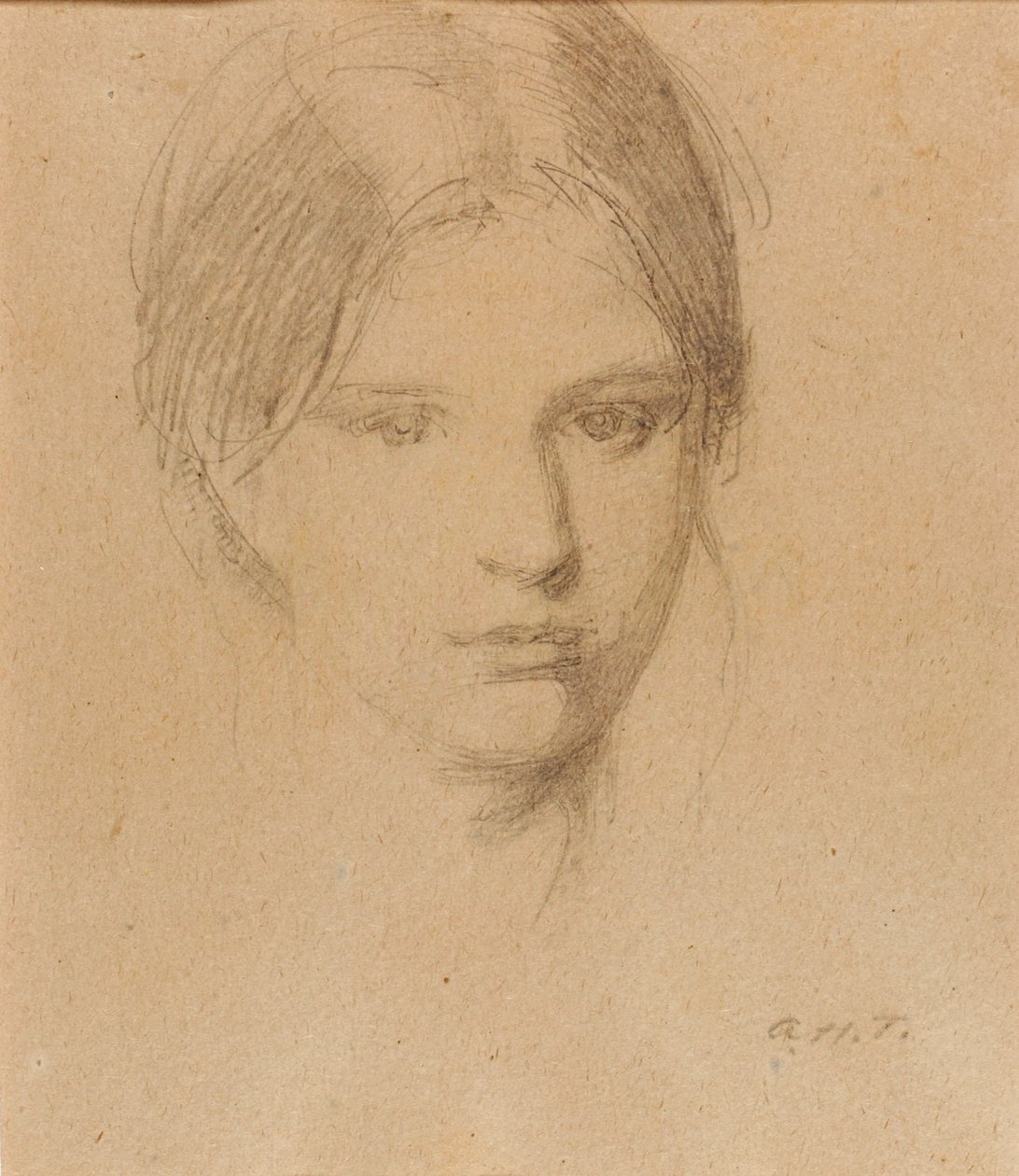 Portret córki artysty, Mary autorstwa Abbott Handerson Thayer