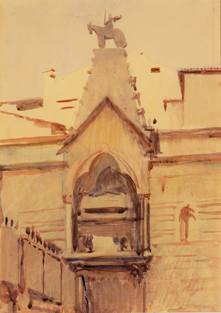Grób w Weronie, b.d. autorstwa Abbott Handerson Thayer