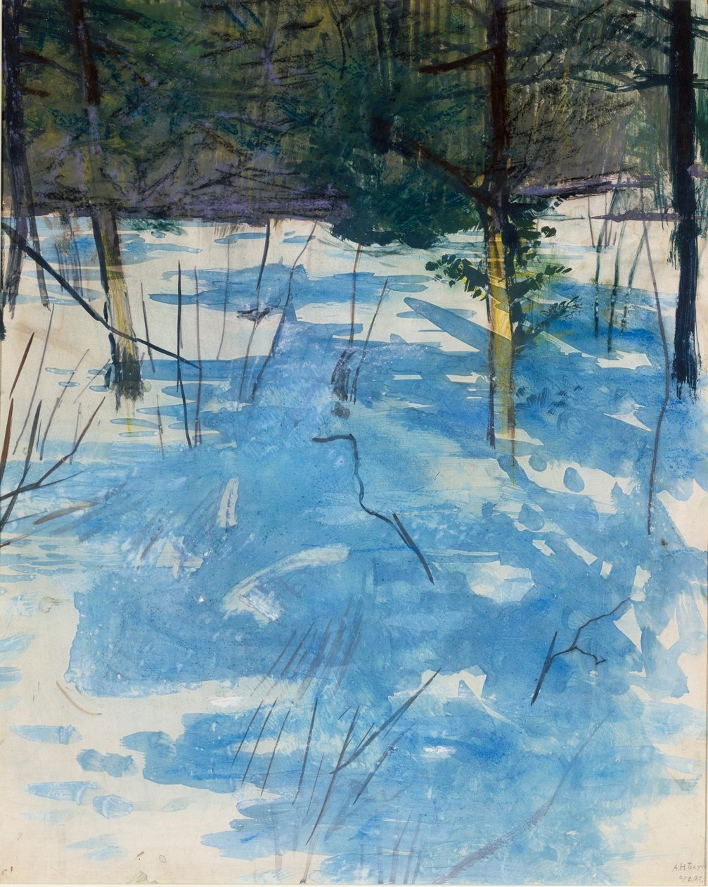 Winter, Monadnock autorstwa Abbott Handerson Thayer