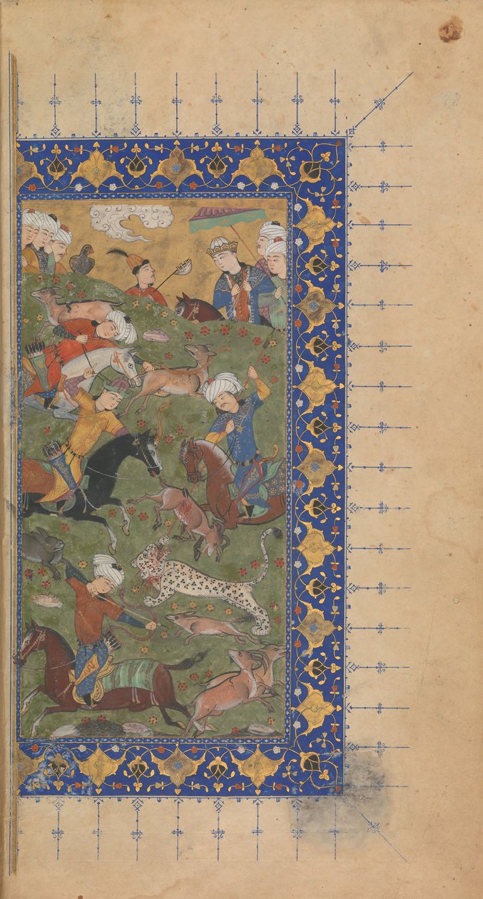Dzieła zebrane przez Dywan Jamiego, ca. 1480. autorstwa 