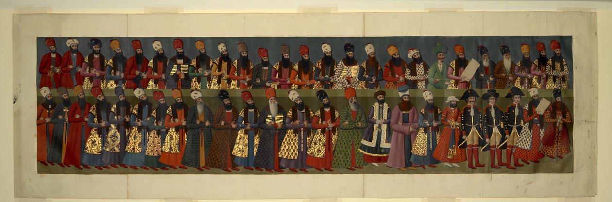 Lub. 1241 Fragment pomniejszonej kopii Wielkiego Muralu autorstwa 