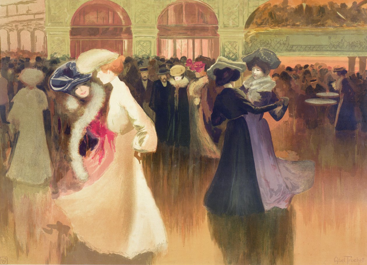 Bal w Paryżu autorstwa Abel Truchet