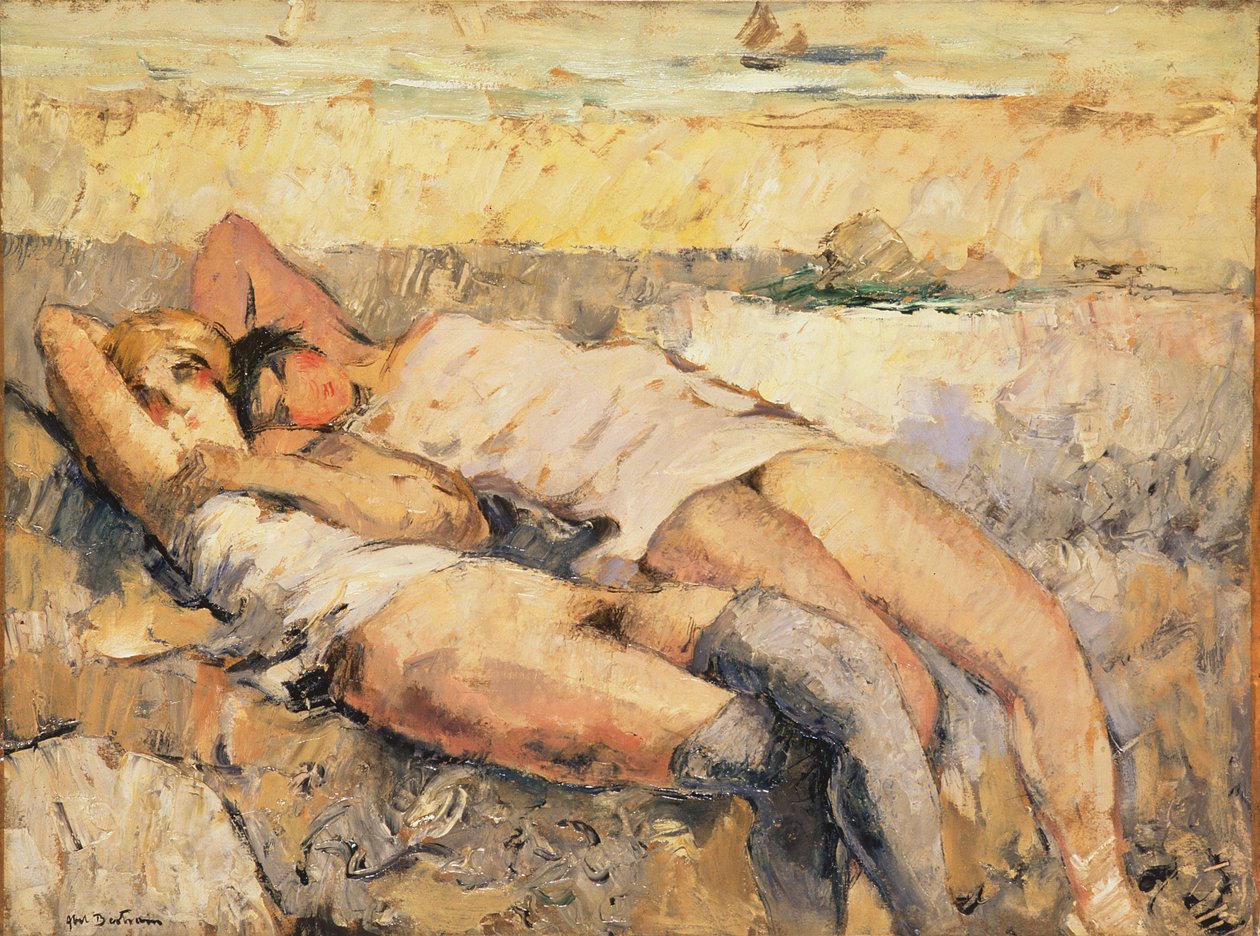 Dwóch przyjaciół, ok. 1925 r. autorstwa Abel Bertram