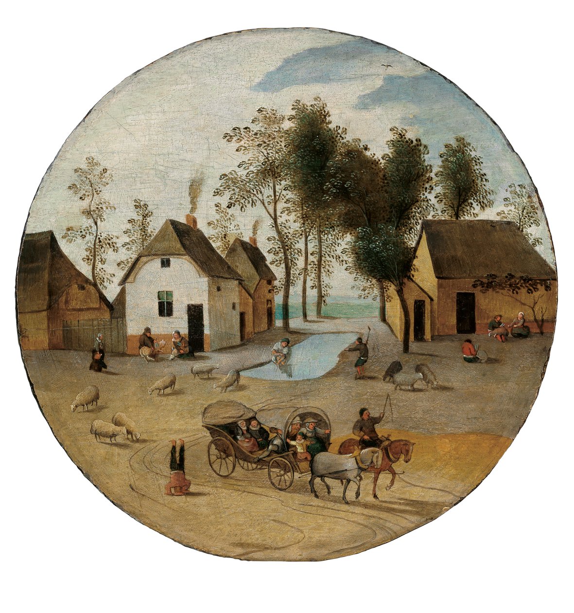 Miesiąc czerwiec, ok. 1606 r autorstwa Abel Grimmer or Grimer
