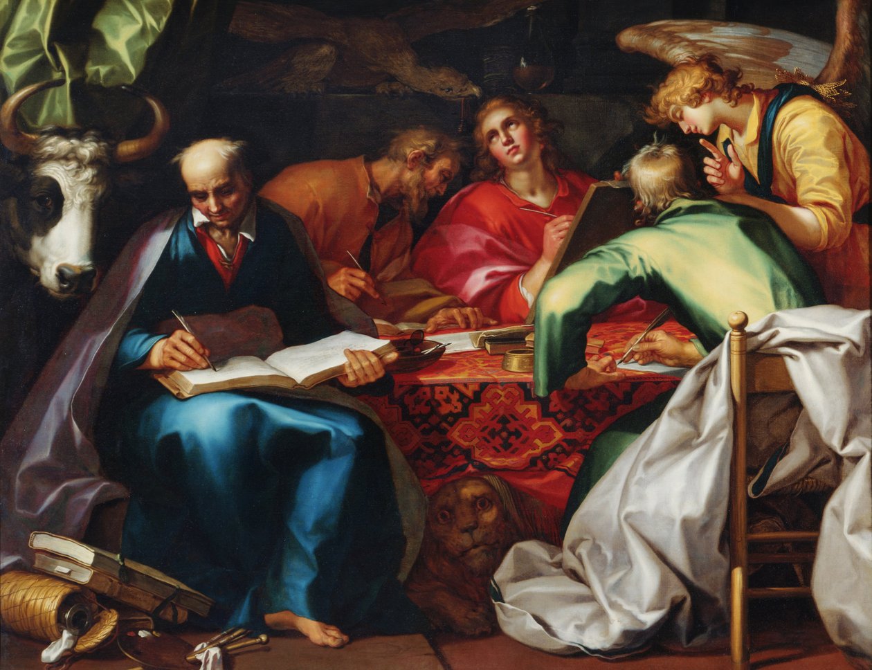 Czterech Ewangelistów autorstwa Abraham Bloemaert