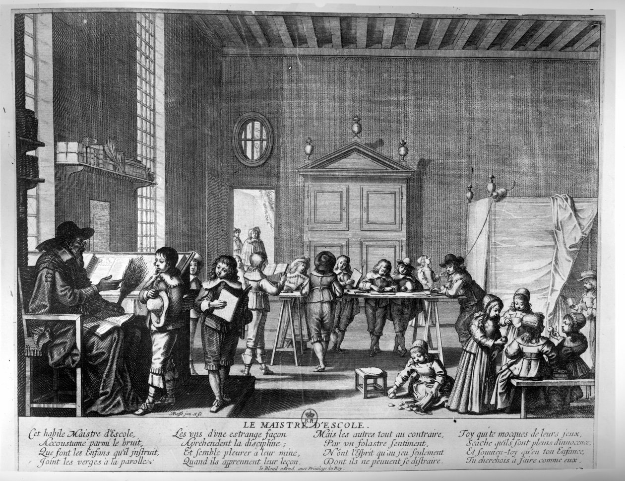 Mistrz Szkoły autorstwa Abraham Bosse