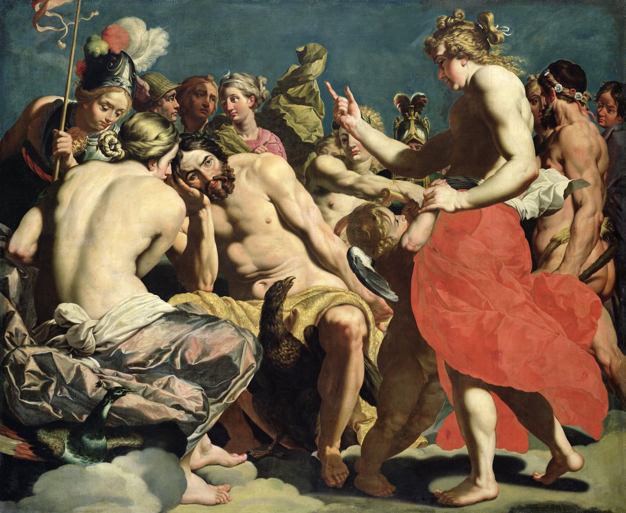 Bogowie Olimpu autorstwa Abraham Janssens van Nuyssen