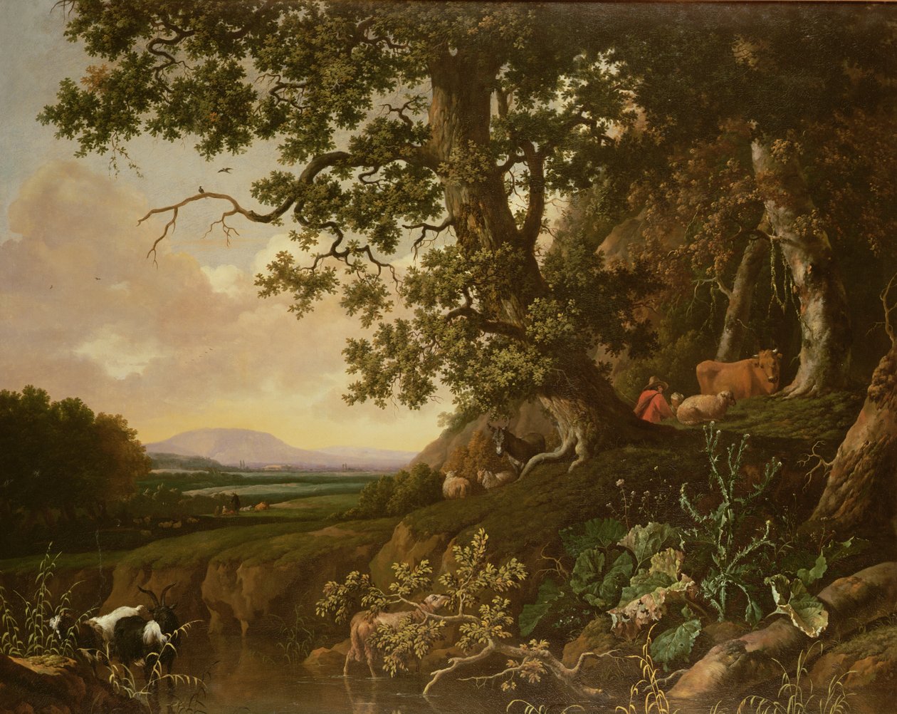 Krajobraz duszpasterski autorstwa Abraham Jansz Begeyn