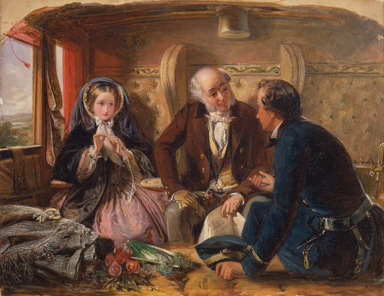 Pierwsza klasa autorstwa Abraham Solomon
