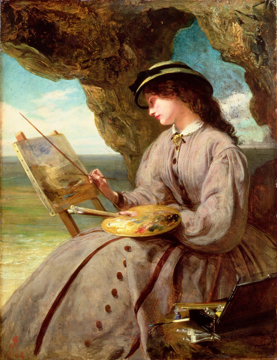 Uczciwy amator, 1862 autorstwa Abraham Solomon