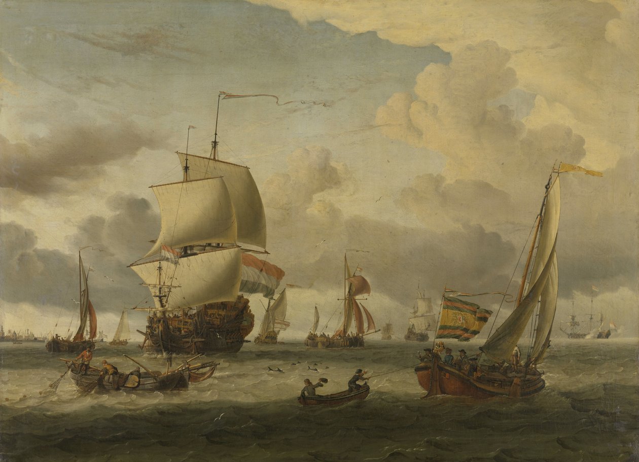 Reda Enkhuizen autorstwa Abraham Storck