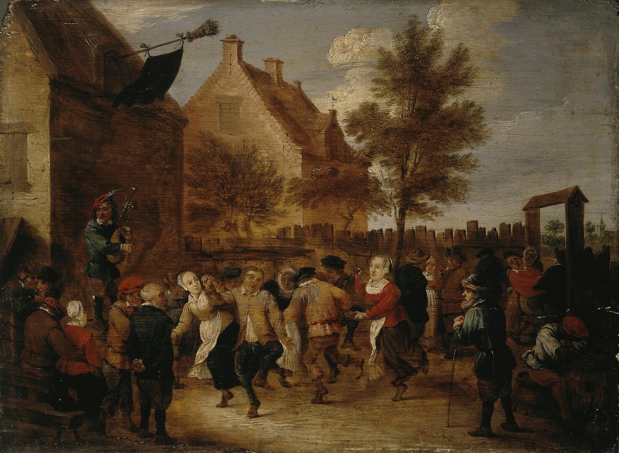 Wiejskie Święto autorstwa Abraham Teniers