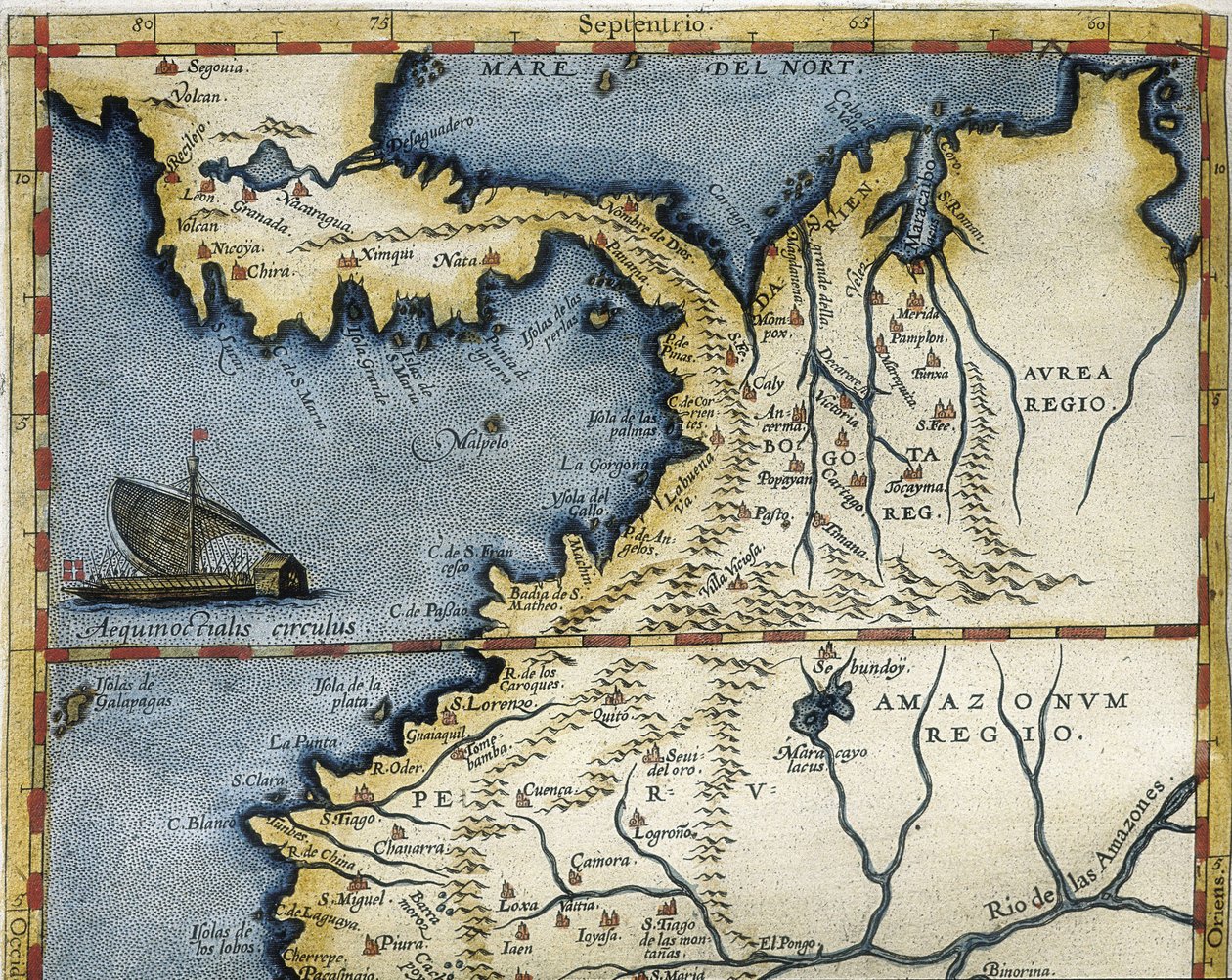 Theatrum Orbis Terrarum autorstwa Abraham (after) Ortelius