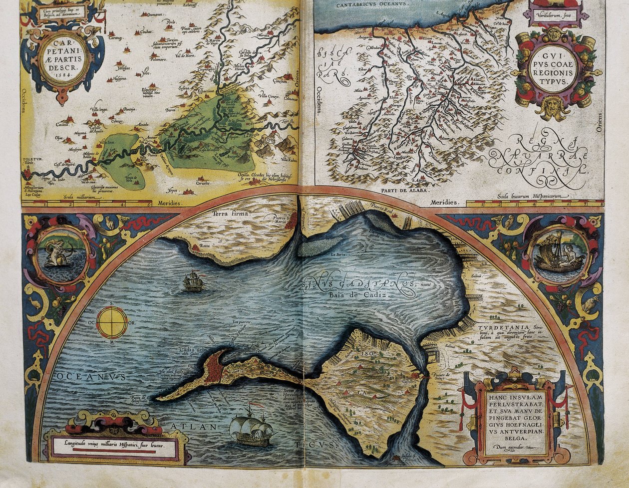Theatrum Orbis Terrarum autorstwa Abraham (after) Ortelius