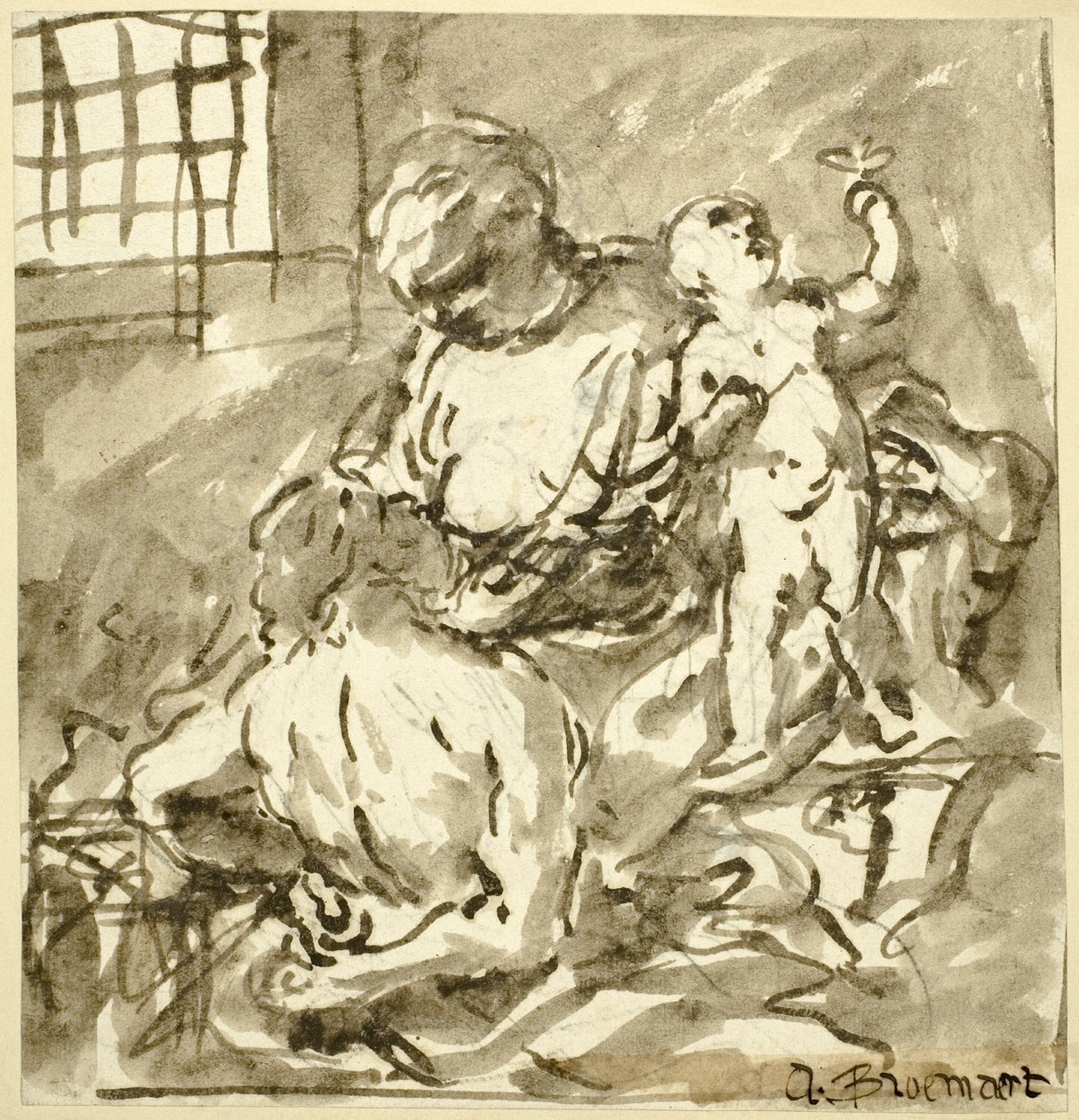 Caritas Romana autorstwa Abraham Bloemaert