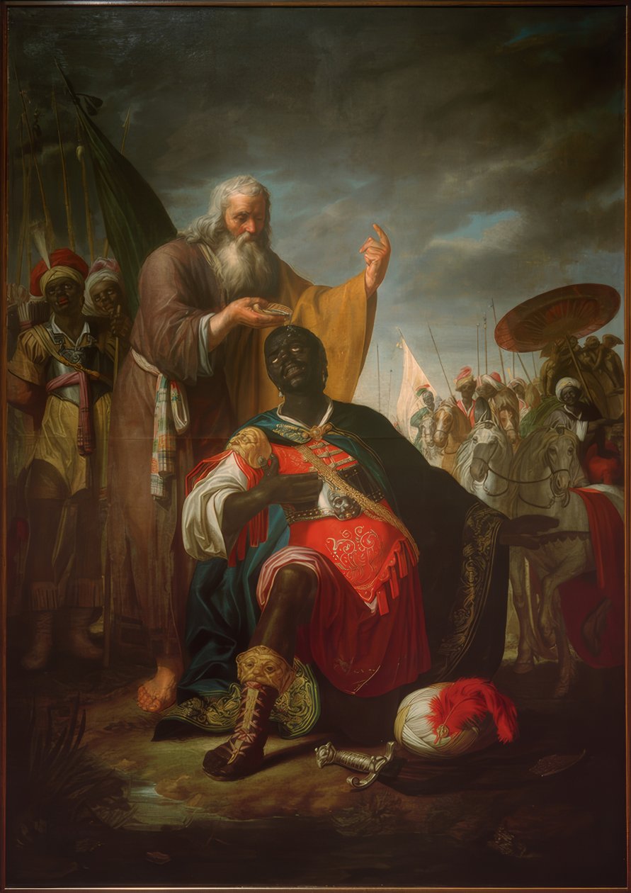 Chrzest podkomorzy autorstwa Abraham Bloemaert