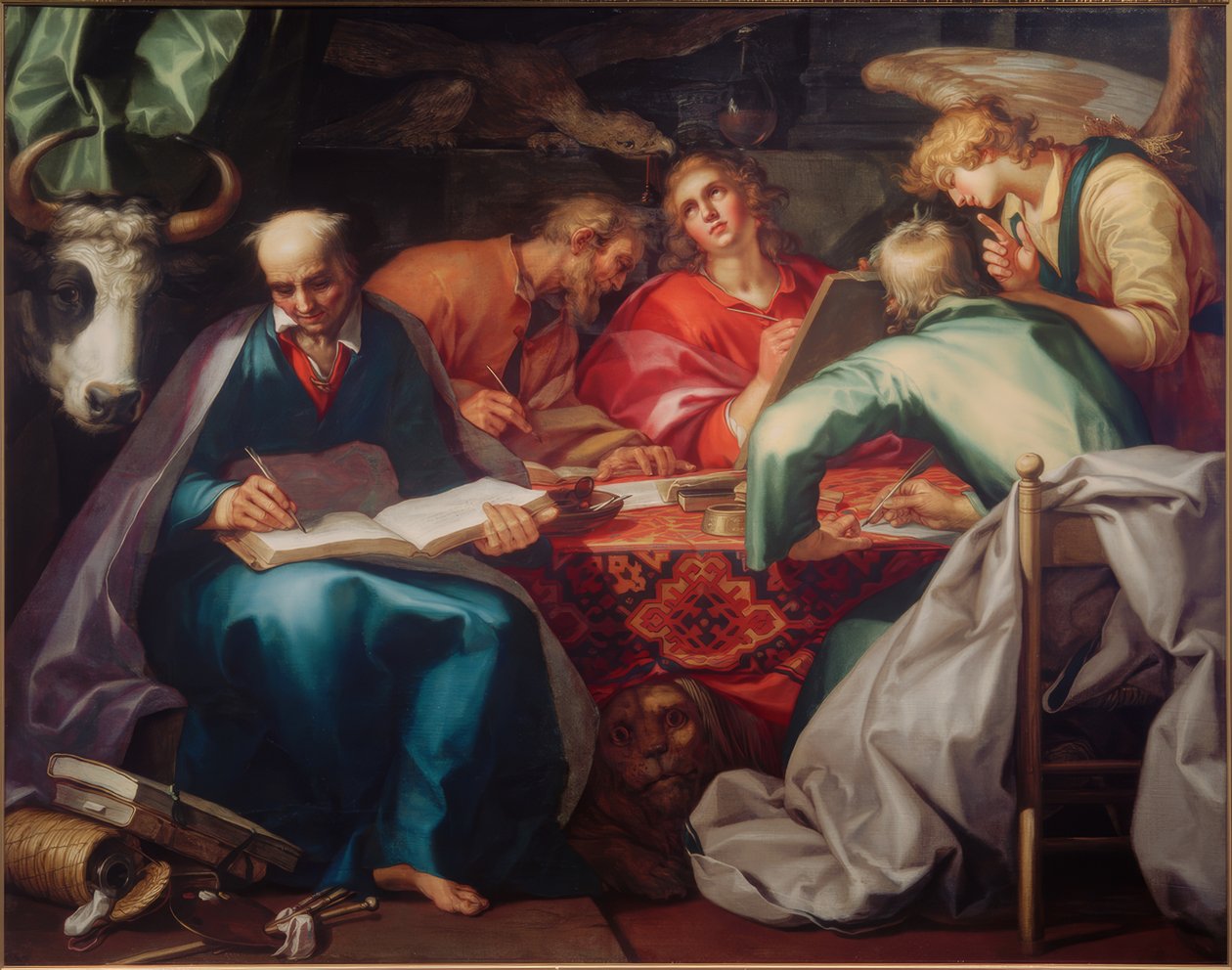 Czterech ewangelistów autorstwa Abraham Bloemaert