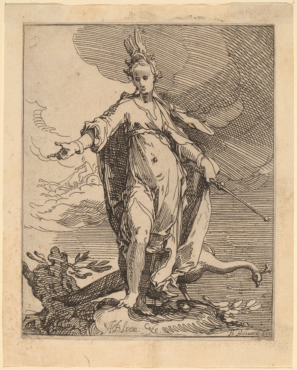Juno autorstwa Abraham Bloemaert