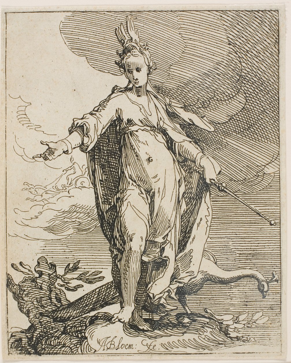 Juno autorstwa Abraham Bloemaert