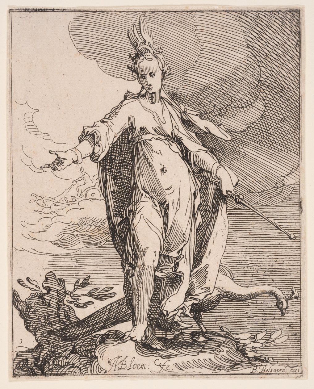 Juno autorstwa Abraham Bloemaert