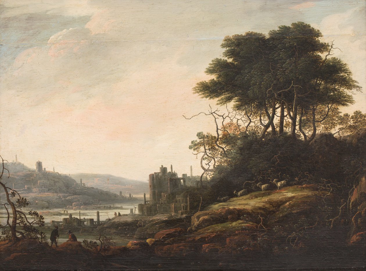Krajobraz autorstwa Abraham Bloemaert