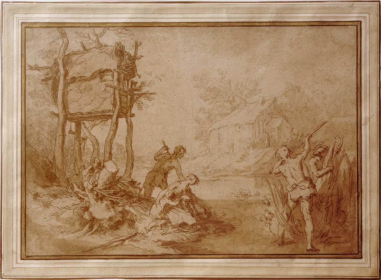 Latona i licyjscy chłopi autorstwa Abraham Bloemaert