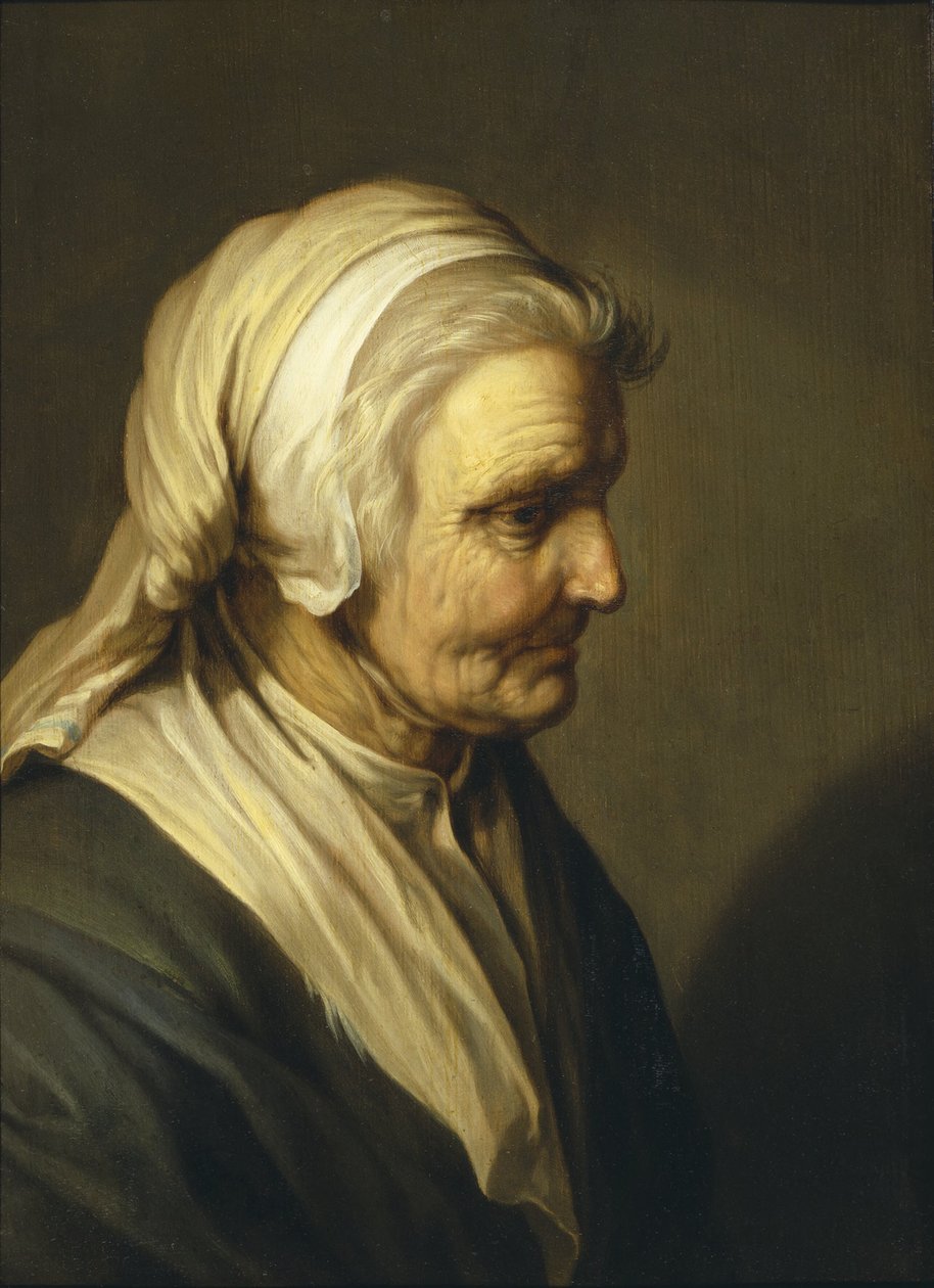 Starsza kobieta autorstwa Abraham Bloemaert