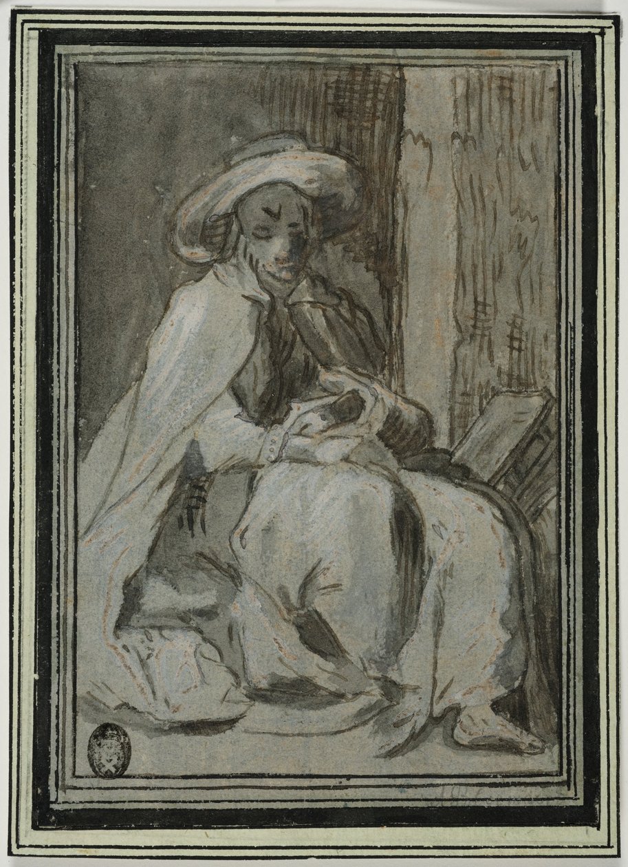 Święty Jan z Lykopolis autorstwa Abraham Bloemaert