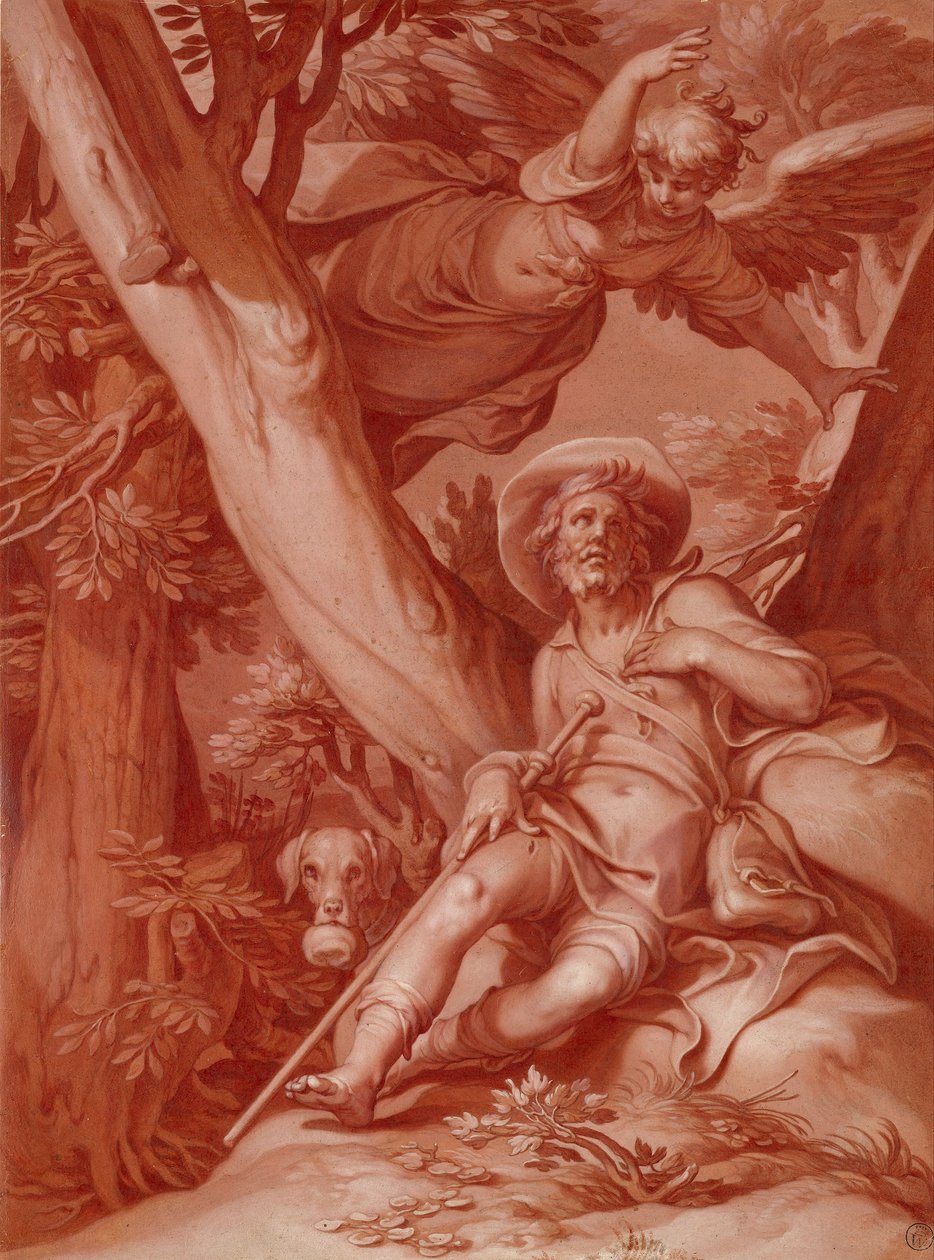 Święty Roch autorstwa Abraham Bloemaert