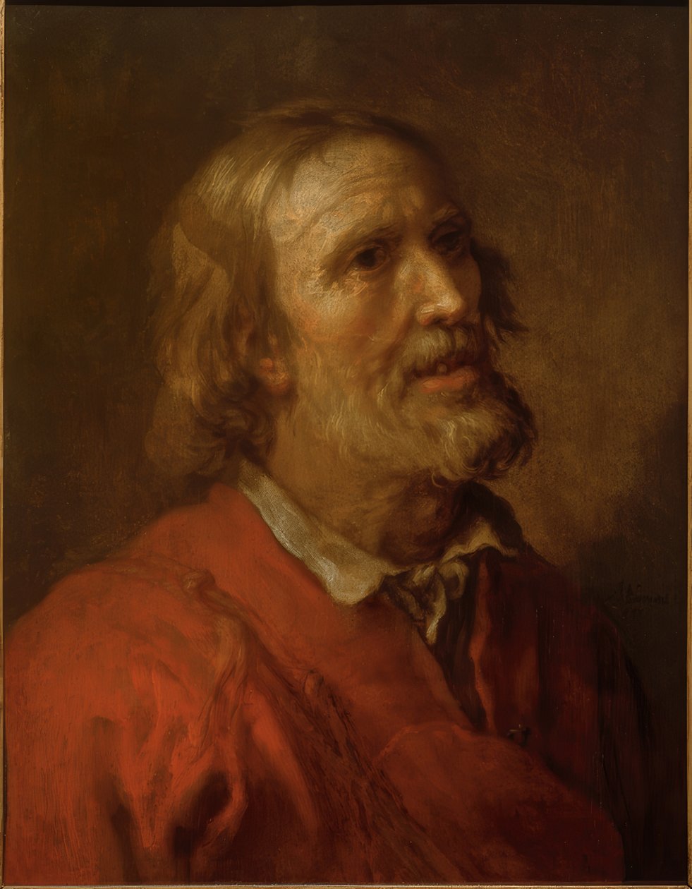 Studium głowy starego człowieka autorstwa Abraham Bloemaert