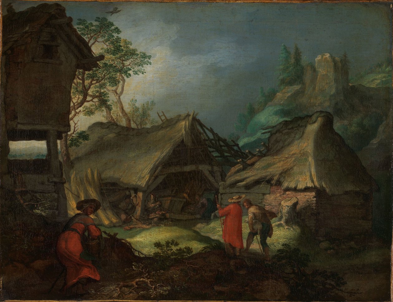 Pokłon pasterzy autorstwa Abraham Bloemaert