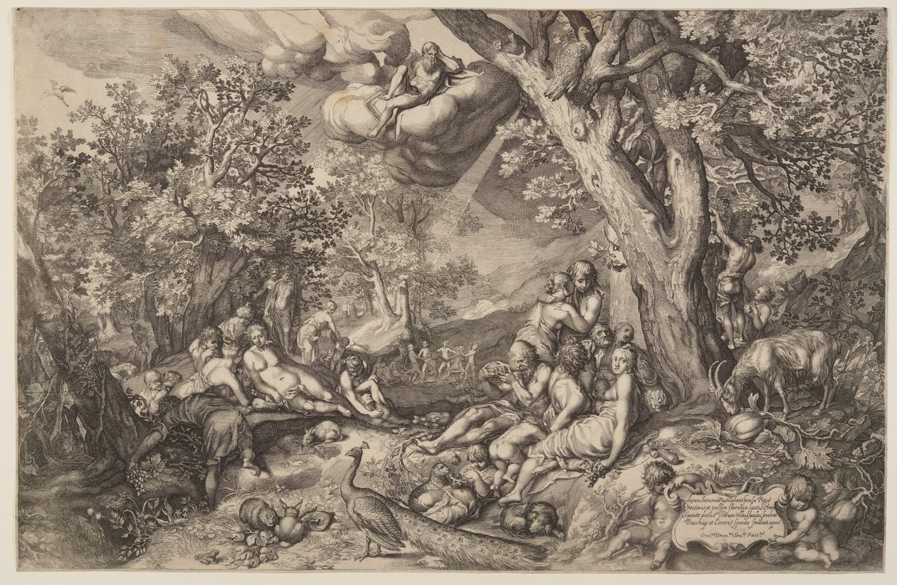 Złoty wiek autorstwa Abraham Bloemaert